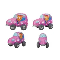 Воздушный шар фольгированный 3D 29" &laquo;Три Кота. Карамелька в машине&raquo;