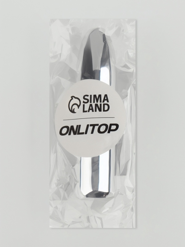 Флакон для парфюма &laquo;Пуля&raquo;, с распылителем, 3 мл, цвет серебристый