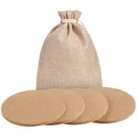 Набор из 4 костеров Suberic, круг