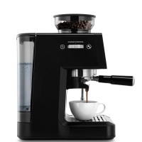 Кофейная станция кофеварка рожковая и кофемолка КТ-7577