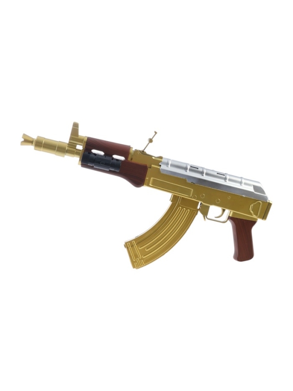 Автомат "АК-47 золотой" с лазером, 46 см