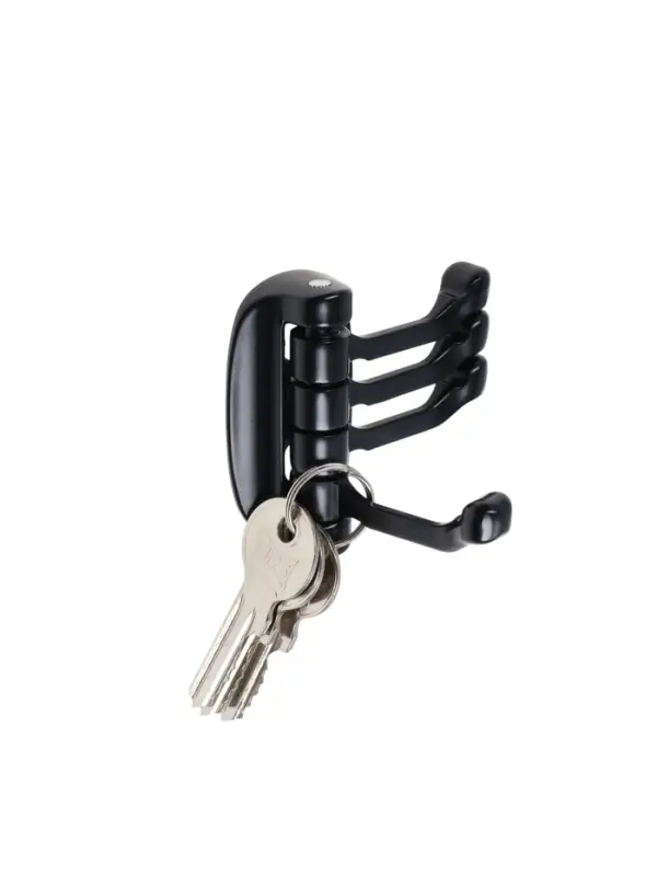 Крючок мебельный CAPPIO OCTOPUS, четырехрожковый, цвет черный