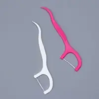 Зубочистка с зубной нитью Доляна, 20 шт, 7,5&times;1,5 см