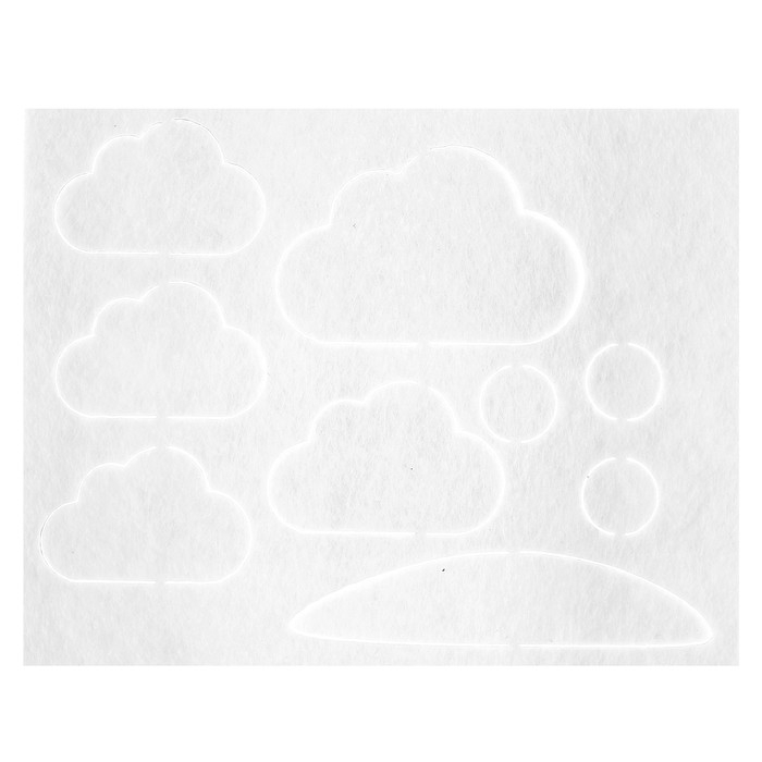 Набор для творчества. Открытки из фетра &laquo;Самолет&raquo;