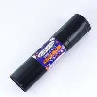 Мешки для мусора 360 л, ПНД, 80 мкм, 10 шт в рул, цвет черный