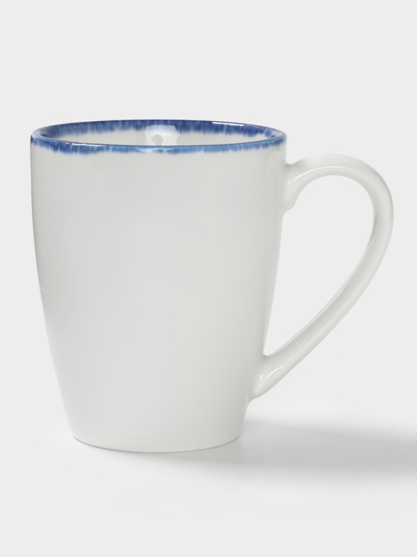 Кружка "Blue Lagoon" Magistro 350мл, 12,8х9х10,8, цвет белый, синий