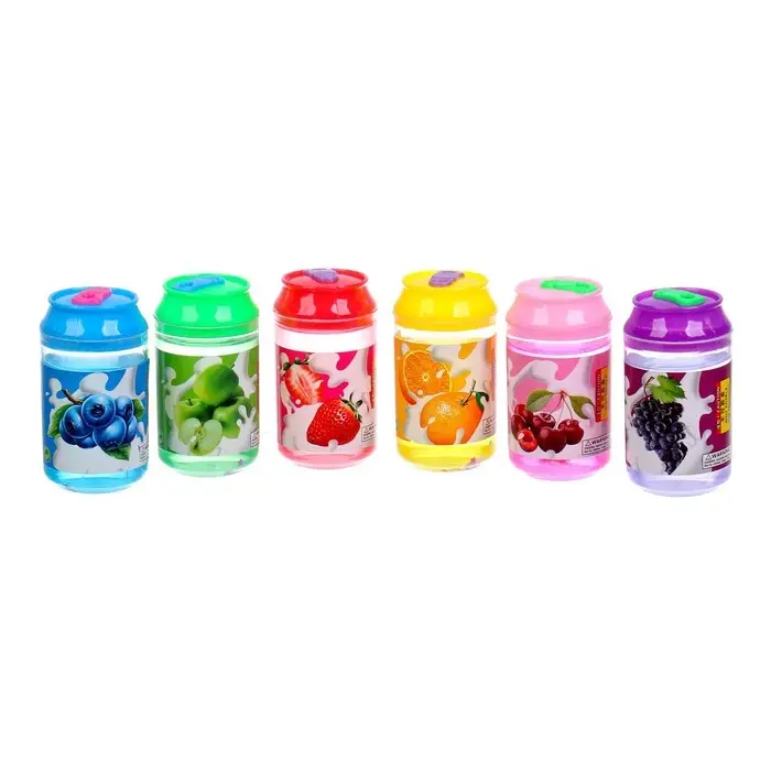 Лизун в банке, с бусинами, МИКС