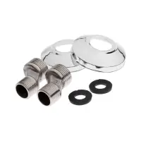 Смеситель для ванны ZEIN Z2493, излив 35 см, картридж 35 мм, с душ набором, черный/хром