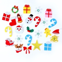 Набор для творчества &laquo;Ёлочка с золотой звездой&raquo; украшения на липучках