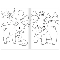 Набор раскрасок &laquo;Для самых маленьких&raquo;, 4 шт. по 16 стр., формат А4