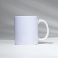 Кружка новогодняя керамическая &laquo;Счастья&raquo;, 320 мл, цвет белый