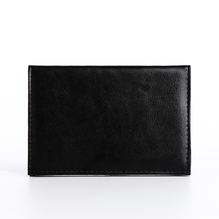 Обложка для паспорта, цвет чёрный