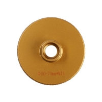 Коронка алмазная ТУНДРА, для УШМ, для отверстий под слив, по плитке, мрамору, 50/70 мм, М14   993530