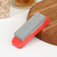 Точильный камень Доляна &laquo;Стоун&raquo;, 14,7 см, цвет МИКС