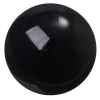 Глаза винтовые с заглушками, набор 4 шт., размер 1 шт. &mdash; 3 см, цвет чёрный