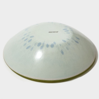 Набор тарелок стеклянных Доляна &laquo;Романтичный киви&raquo;, 19 предметов: 6 десертных тарелок, 6 обеденных тарелок, 6 мисок, салатник