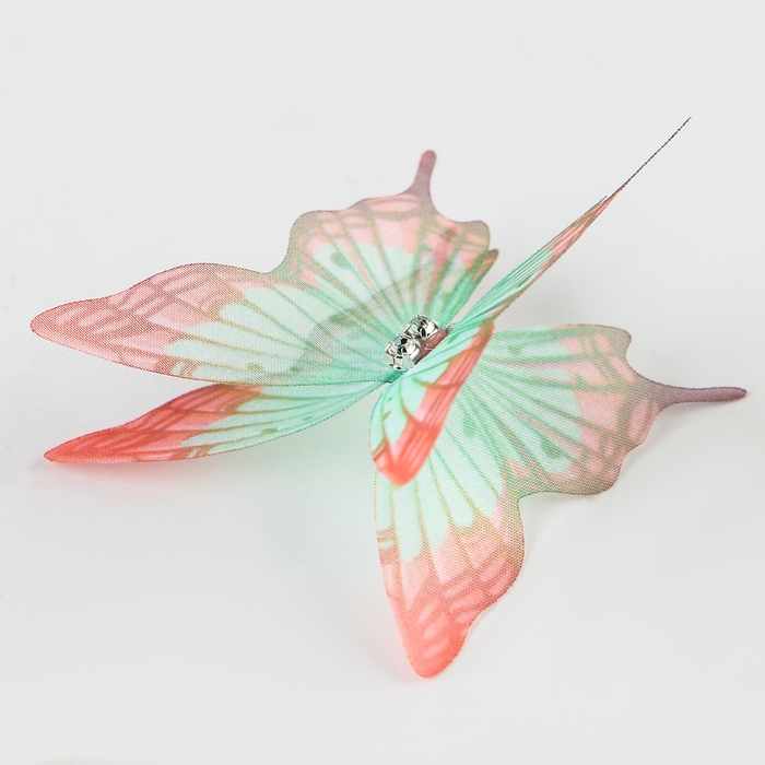 Декор для творчества &laquo;Бабочка пеструшка&raquo;, двухслойный, набор 12 шт., размер 1 шт. &mdash; 5 &times; 5 см