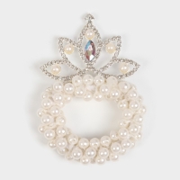 Резинка для волос новогодняя &laquo;С новым годом&raquo; на Новый год, диам 5 см