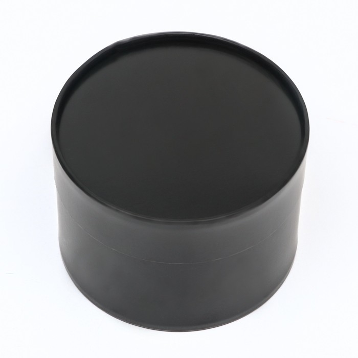 Набор шляпных коробок 3 в 1, черный, 16 х 10, 14 х 9, 13 х 8,5 см