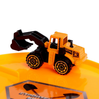 Парковка &laquo;Стройплощадка&raquo;, с 3 металлическими машинами