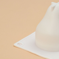 Форма для муссовых десертов и выпечки Доляна &laquo;Груша&raquo;, силикон, 29,3&times;17,2&times;6,5 см, 8 ячеек (d=5,5 см), цвет белый