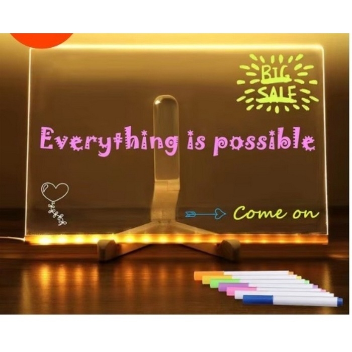 Ночник для рисования с маркером, 20 &times; 20 см