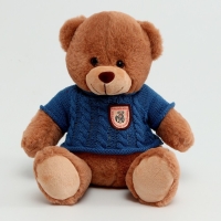 Мягкая игрушка &laquo;Медведь&raquo; в свитере, 25 см, цвет МИКС