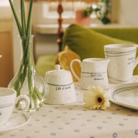 Сахарница фарфоровая SL Home &laquo;Милый дом&raquo;, 180 мл, 9&times;7 см, цвет белый