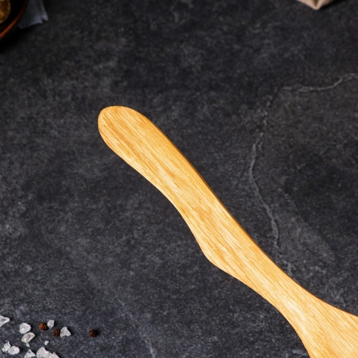 Лопатка дубовая &laquo;Косая&raquo;, 30 см, МИКС