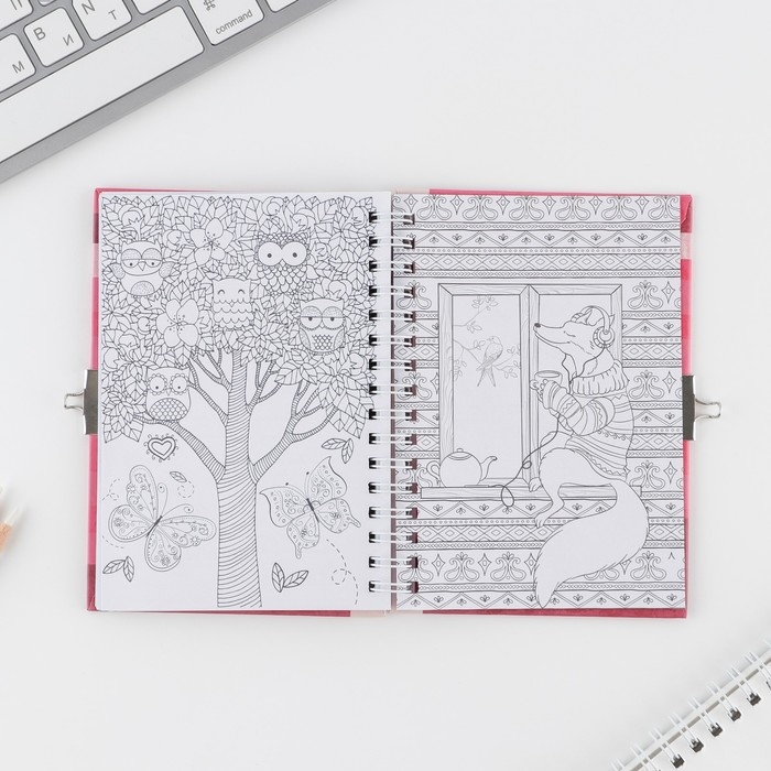 Анкета на замочке, в твердой обложке А6, 40 листов &laquo;Для стильных девчонок&raquo;