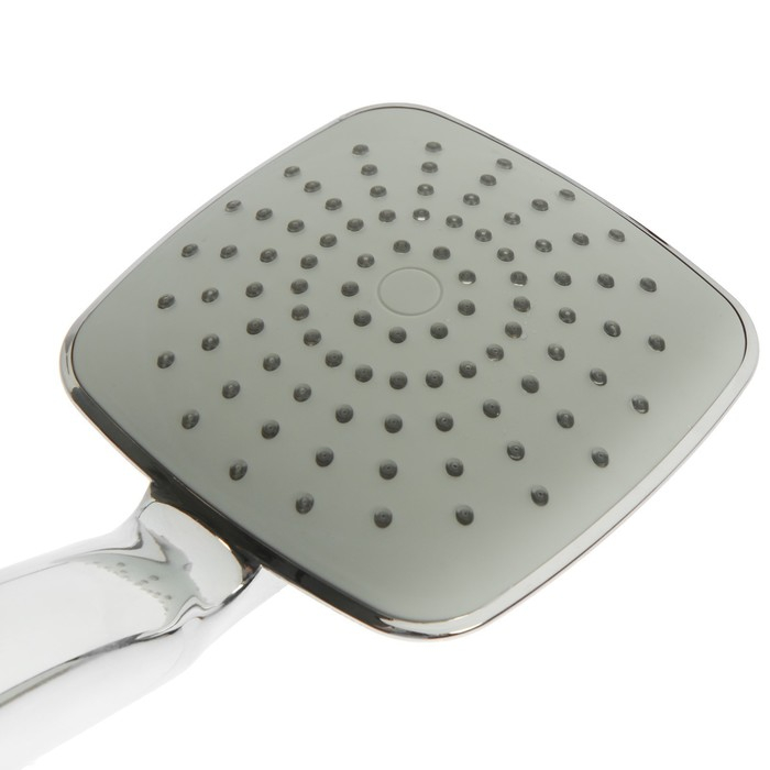 Душевая лейка Accoona G04, 1 режим, корпус пластик, цвет хром