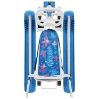 Снегокат с колёсами &laquo;Тимка спорт 6 Бабочки&raquo;, ТС6/БТ, с родительской ручкой, со спинкой и ремнём безопасности