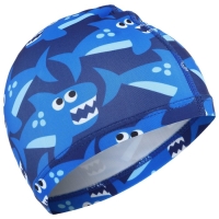 Шапочка для плавания детская ONLYTOP Swim &laquo;Акулы&raquo;, тканевая, обхват 46-52 см
