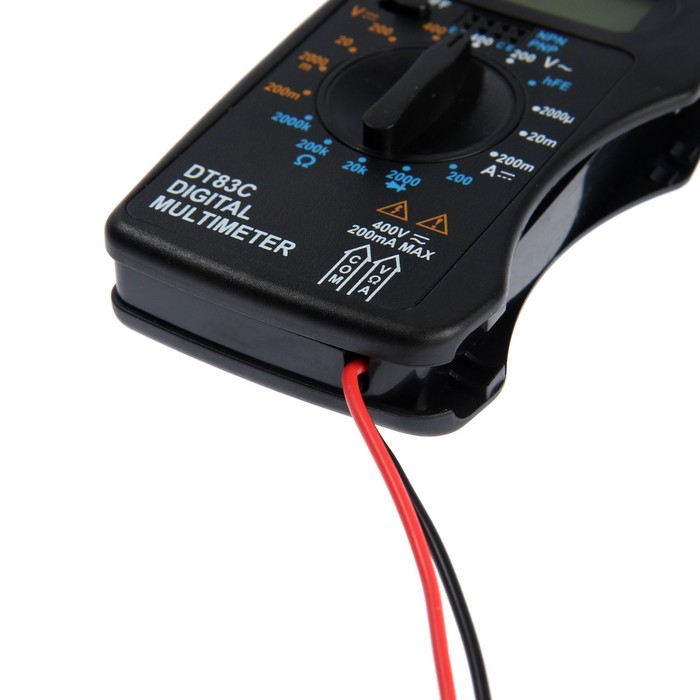 Мультиметр ТУНДРА mini, DT-83C, ACV/DCV, DCA, 200-2 М&Omega;, проверка батареек 9V