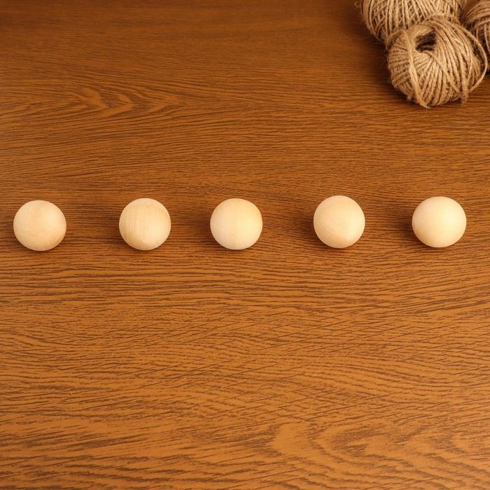 Заготовка для творчества Шар 3,5см цельный