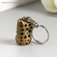 Брелок металл "Кот Манэки-нэко" МИКС 3х2х1,5 см