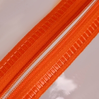 Косметичка на молнии, цвет оранжевый