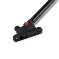 Газлифт 120N CAPPIO, доводчик, бесшумное открывание/закрывание, черный, 2 шт.