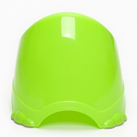 Горшок детский антискользящий &laquo;Бэйби-Комфорт&raquo; с крышкой, съёмная чаша, цвет салатовый