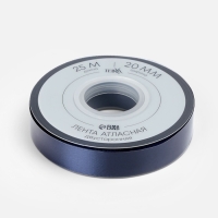 Лента атласная двухсторонняя №330 20мм*25&plusmn;1м кобальт TR