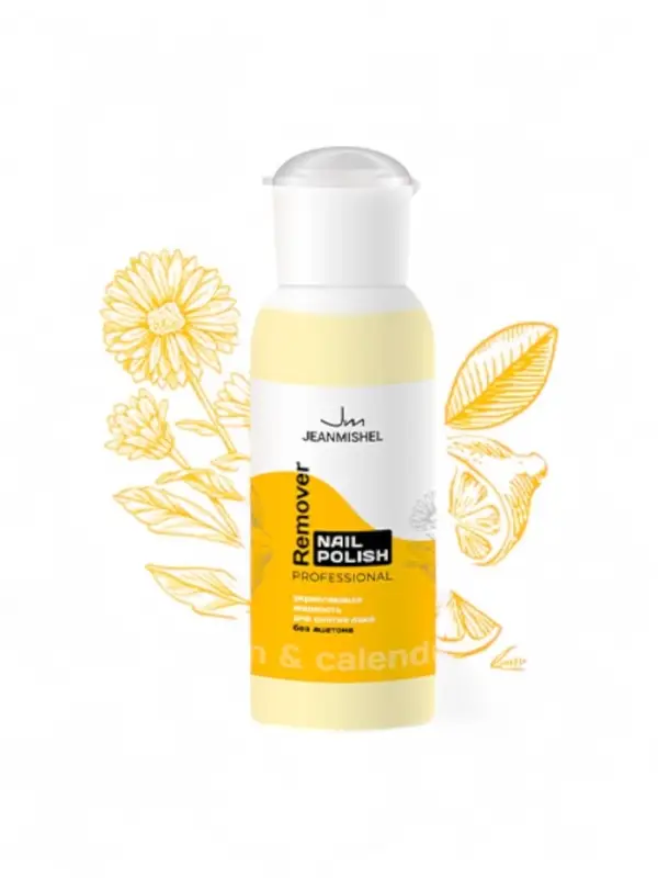 Жидкость для снятия лака без ацетона JEANMISHEL укрепляющая, 150 мл