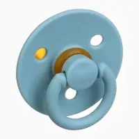 Набор классических пустышек, 2 шт., латекс, серо-синий/серый, в контейнере, от 0 мес., M&B   1088492