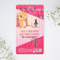 Ложка подарочная на открытке &laquo;Любимая подруга&raquo;, 3 х 14 см.