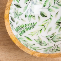 Миска "Оливковая ветвь" дерево манго 17,5х17,5х6,5 см