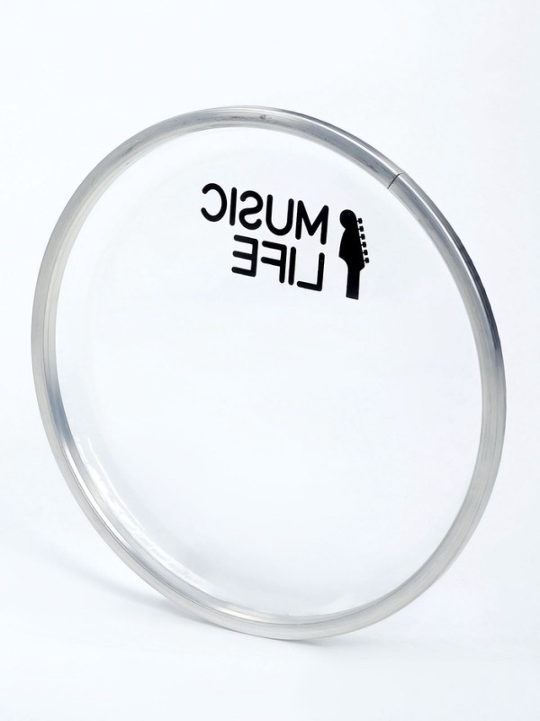 Пластик для барабана Music Life 6 дюймов, прозрачный