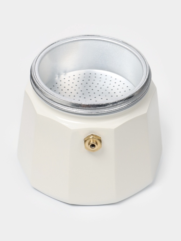 Кофеварка гейзерная "Good morning" на 3 чашки, цвет белый