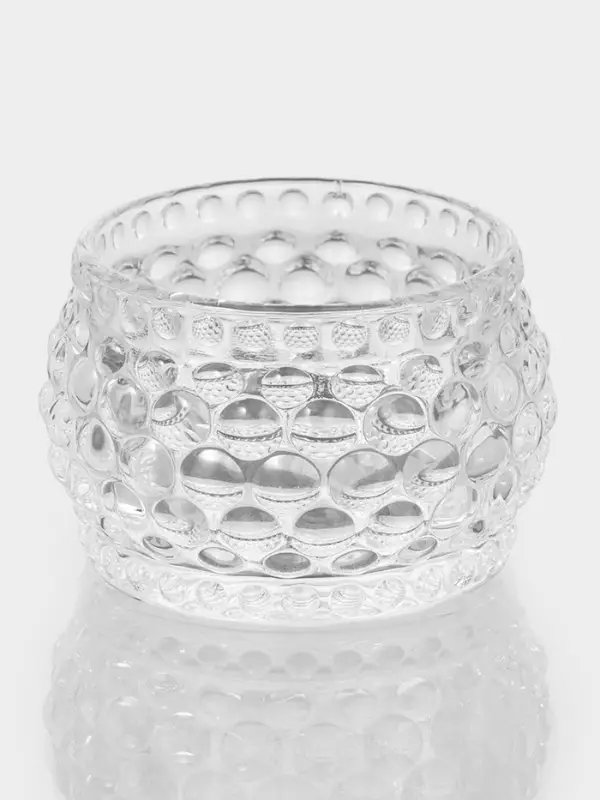 Конфетница с крышкой "Икринка" 7,5х9,5 см, прозрачная