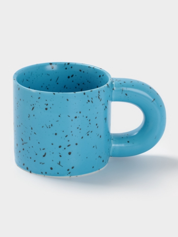 Кружка Доляна "Сплэш" 14х8,7х8 см, цвет синий