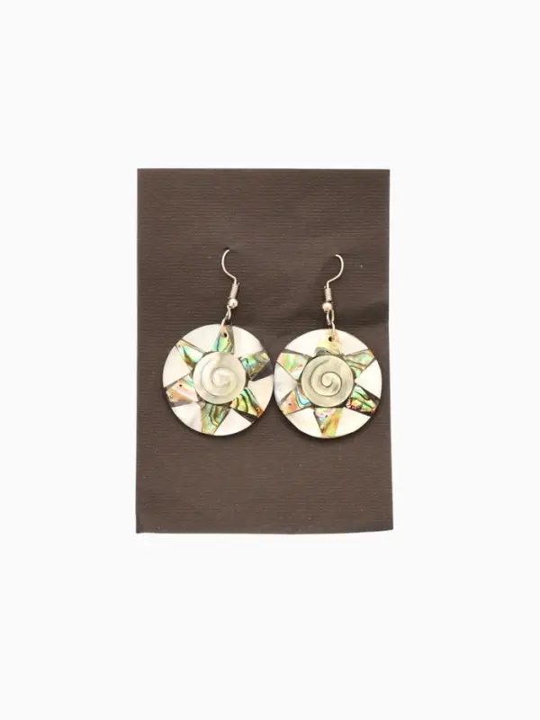 Серьги &laquo;Морское сокровище&raquo;, 5&times;3 см, ракушка