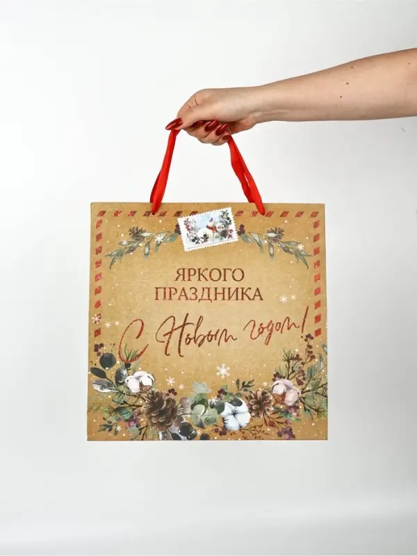 Набор новогодних пакетов &laquo;Верь в чудеса&raquo;